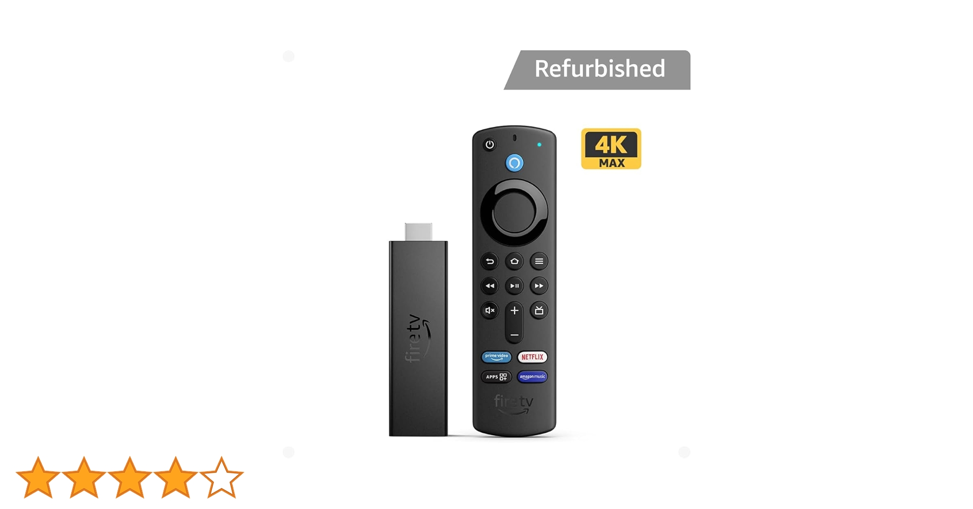 新品未使用Amazon Fire TV Stick 4K MAX Amazon Fire TV Stick 4K Max(マックス)